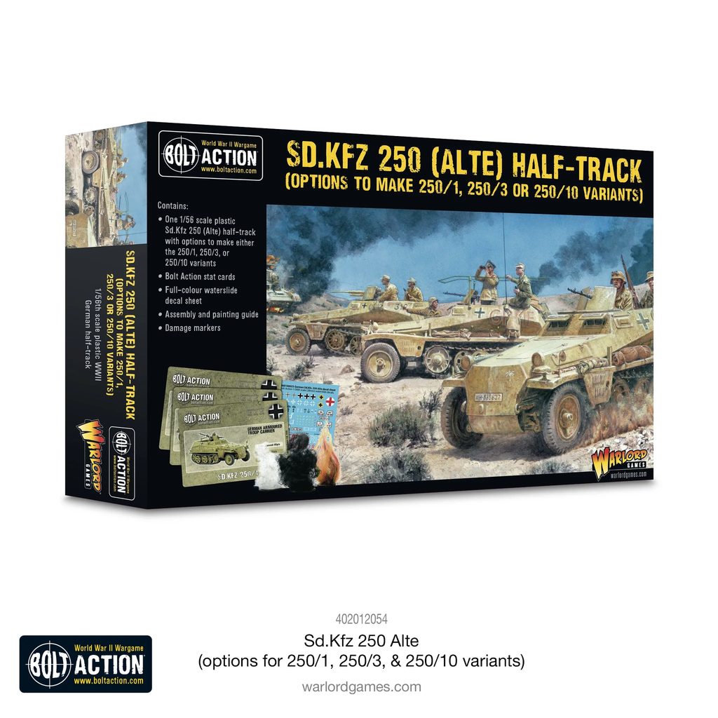 Bolt Action : SD.KFZ 250 (Alte) Half-Track