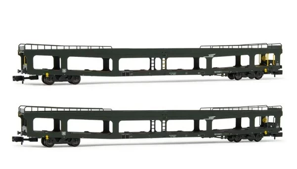 Wagon DD DEV Porte autos sans dessus Verte 2 pcs