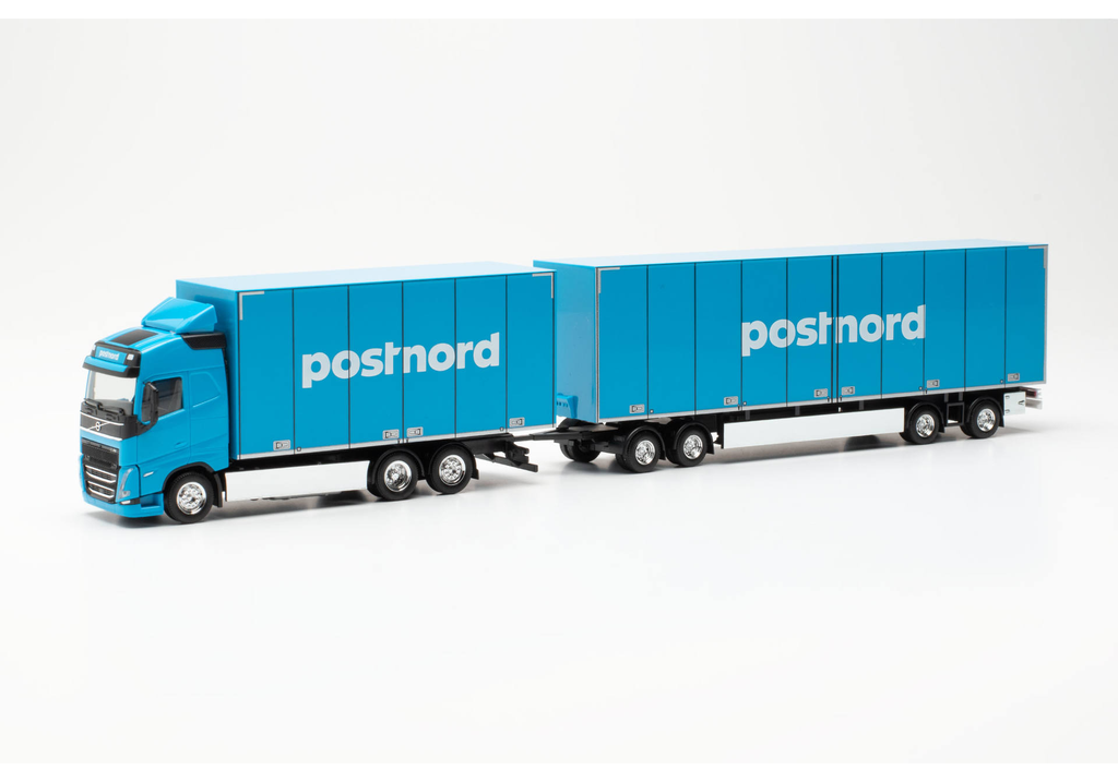 Herpa : Volvo FH Gl. 2020 swedish box truck Postnord (Sweden/Solna)