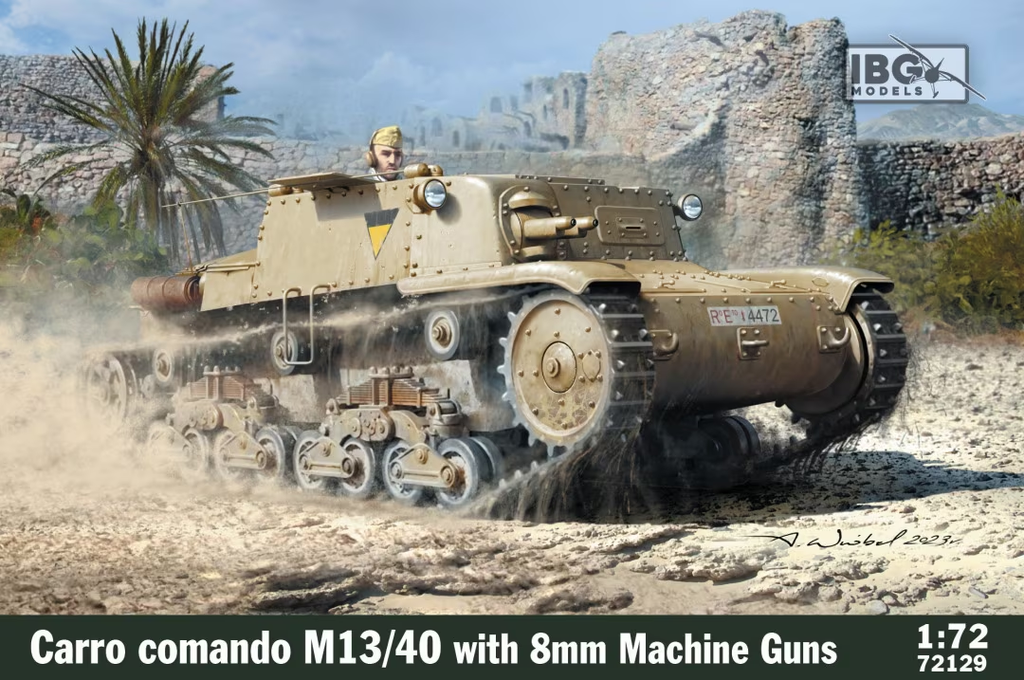 IBG : Carro Comando M13/40 with 8mm Machine Guns