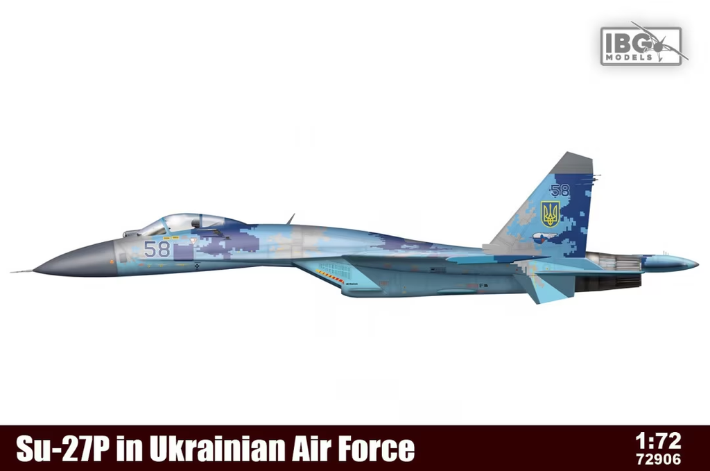 IBG : Su-27P in Ukrainian Air Force│Limited Edition