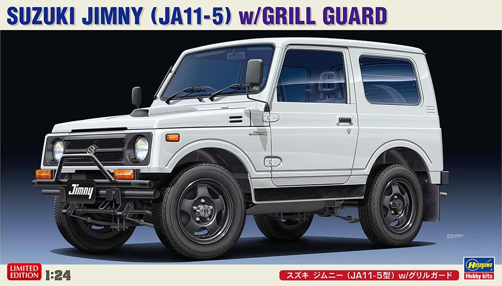 Hasegawa : Suzuki Jimny (JA11-5) w/Grill Guard