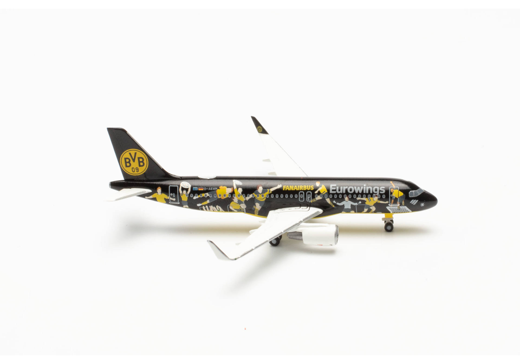 Herpa : Airbus A320 BVB Fanairbus │Reg. D-AEWM - Eurowings