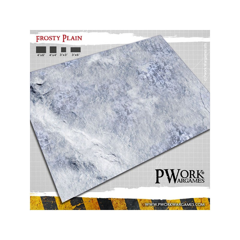 Pwork : Frosty Plain │ 90x180cm - Mouse Pad