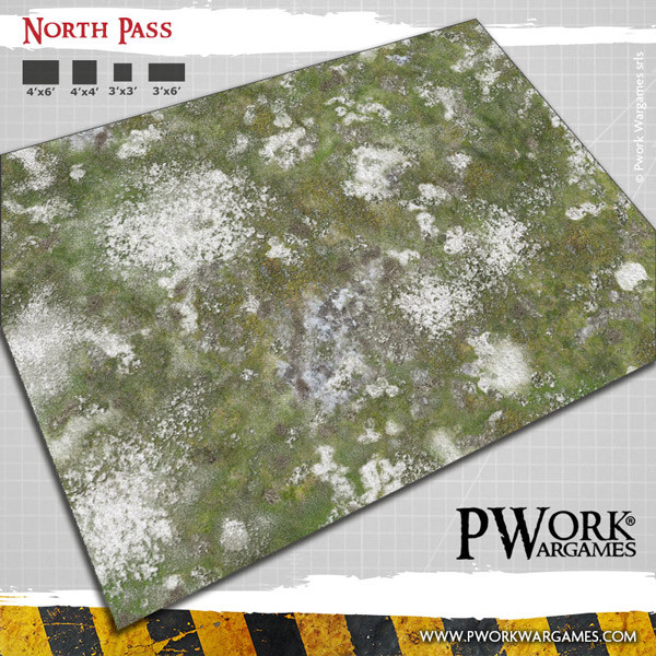 PWork Wargames : North Pass │ 90x180cm - Mouse Pad