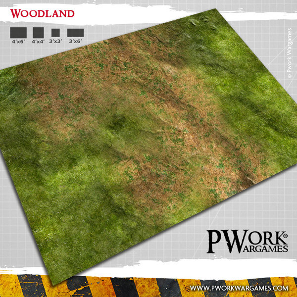 PWork Wargames : Woodland │ 44x60 - Neoprene