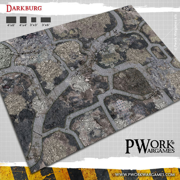 PWork Wargames : Darkburg │ 44x60 - Neoprene