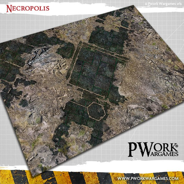 PWork Wargames : Necropolis │ 44x60 - Neoprene