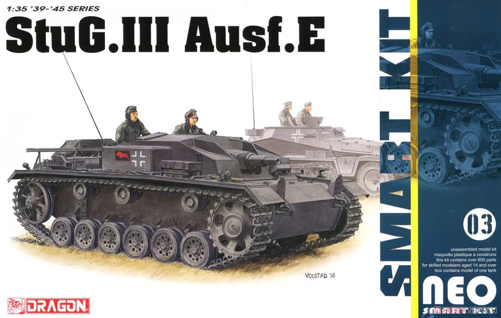 Dragon : StuG.III Ausf.E │ (Neo Smart Kit)