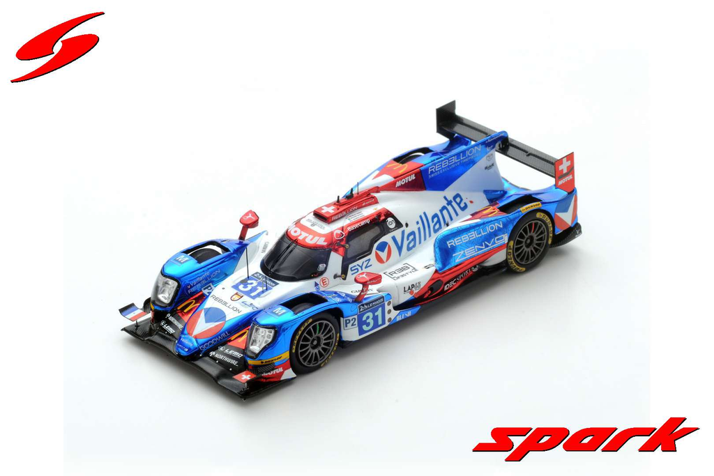 Spark : ORECA 07- GIBSON │ NO.31- VAILLANTE REBELLION 14ÈME LMP2 - 16ÈME 24H LE MANS 2017 N. PROST - J. CANAL - B. SENNA LIMITED 500