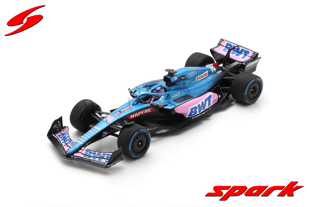 Spark : ALPINE A522 │ NO.14 BWT ALPINE F1 TEAM 7TH MONACO GP 2022 FERNANDO ALONSO