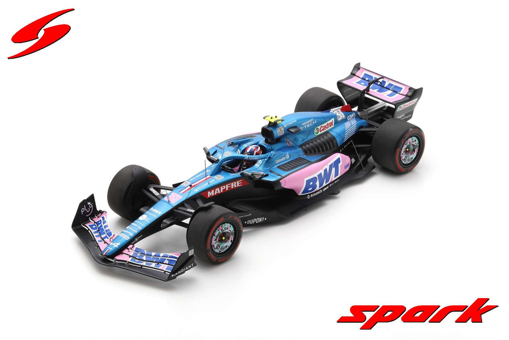 Spark : ALPINE A522 │NO.31 BWT ALPINE F1 TEAM MIAMI GP 2022 ESTEBAN OCON