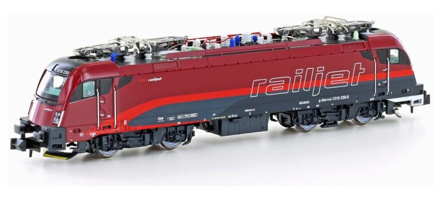 Hobbytrain : Locomotive électrique RH1216 230 OBB Railjet DCC Sound