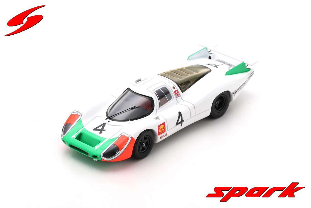 Spark : porsche 908lh │ No.4 winner 1000km monza 1969 j. siffert - b. redman 