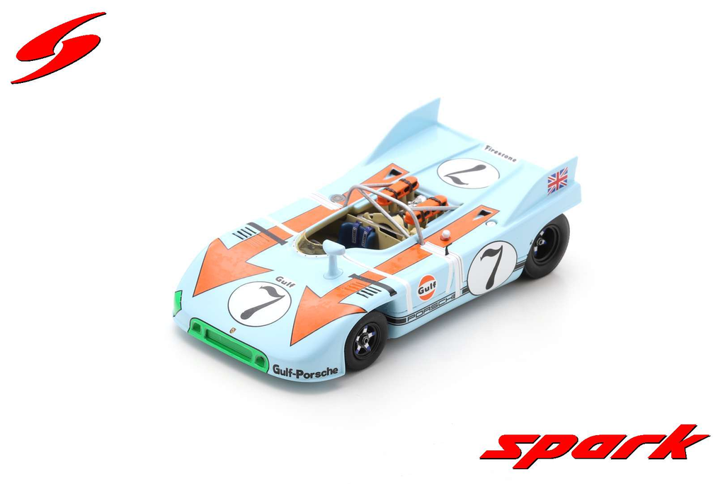 Spark : PORSCHE 908/3 NO.7 TARGA FLORIO 1971 J. SIFFERT - B. REDMAN