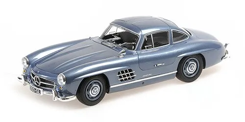 Minichamps : MERCEDES-BENZ 300 SL (W198) │ 1955 LIGHT BLUE METALLIC