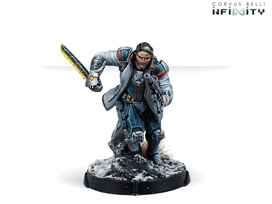 Infinity : John Hawkwood, Merc Officer │ K1 Marksman Rifle