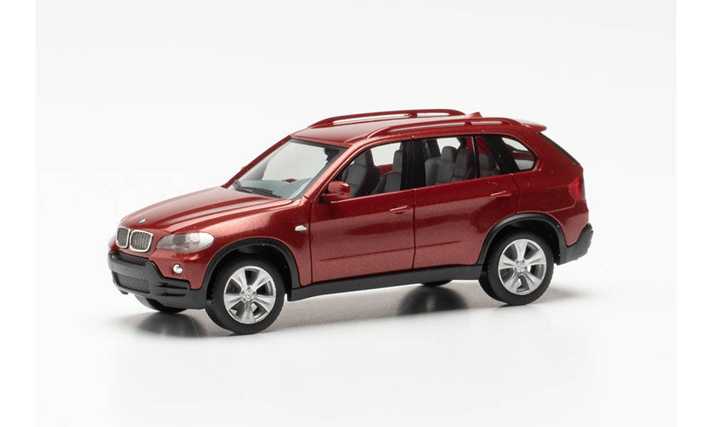 Herpa : BMW X5, VERMILLION ROT METALLIC