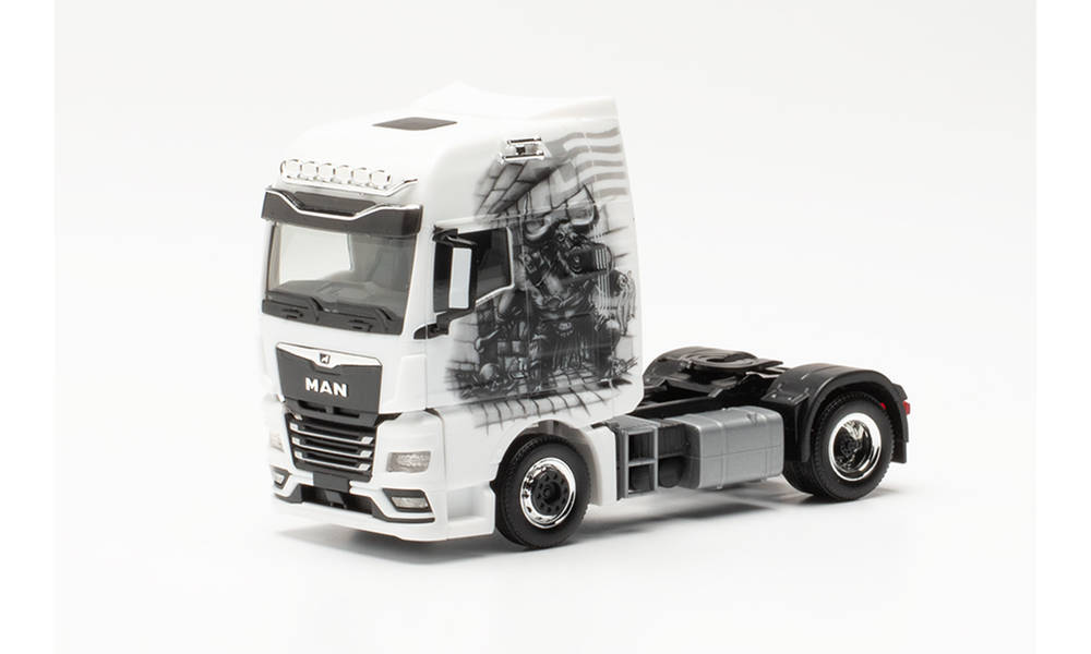 Herpa : man tgx gx individual zugmaschine „lagoudakis 5 / minotaurus“ (bayern/nürnberg)