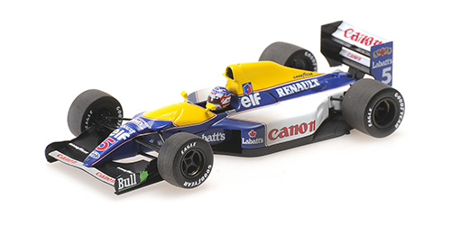 Minichamps : Williams renault fw 14b – nigel mansell – world champion 1992 – dirty version