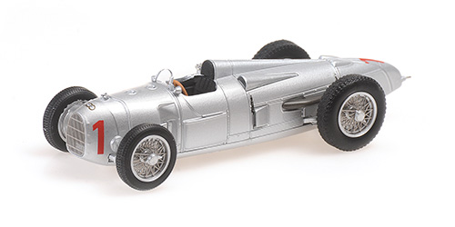 Minichamps : Auto union typ a langheck – 2nd hans stuck – viii adac eifelrennen 1934