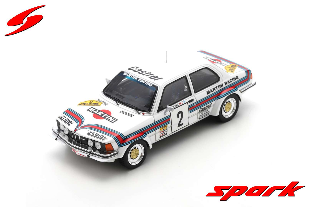 Spark : BMW 323I GR2 NO.2 │RALLYE DU CONDROZ 1980 T. MÄKINEN - A. AHO