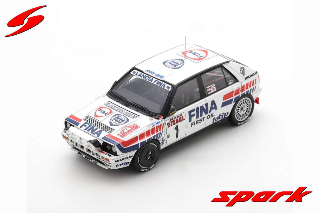 Spark : LANCIA DELTA HF INTEGRALE 16V NO.1 │ WINNER RALLY SAN REMO 1991 D. AURIOL - B. OCCELLI