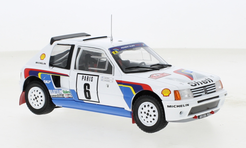 Ixomodels : Peugeot 205 T16 │ No.6, Rallye WM Rallye Monte Carlo T.Salonen/S.Harjanne 1985