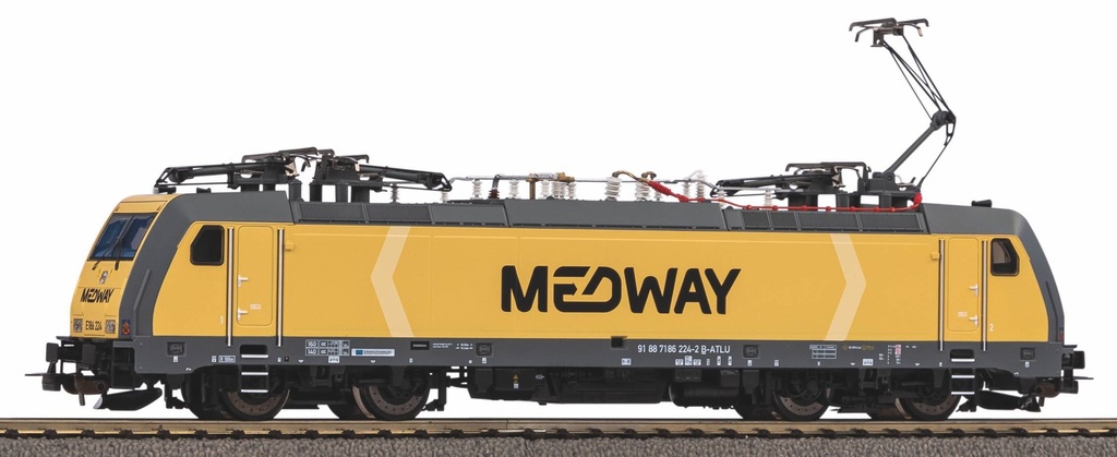 Piko : Locomotive Électrique BR186 SNCB - Medway│ Continu (UIC Belge 91 88 7186 224-2)