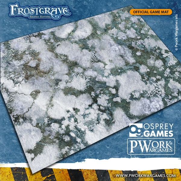 Pwork Wargames : Frost Grave │ 120x180cm - Mouse Pad