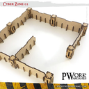 PWork Wargames : Cyber Zone 03 │ MDF