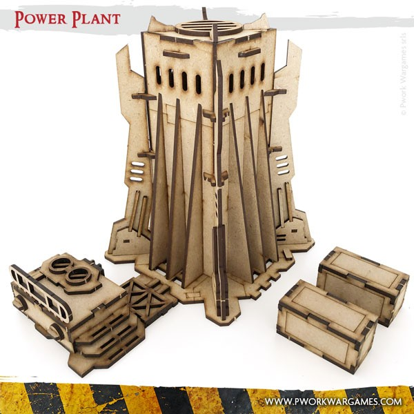 Pwork Wargames : Power Plant