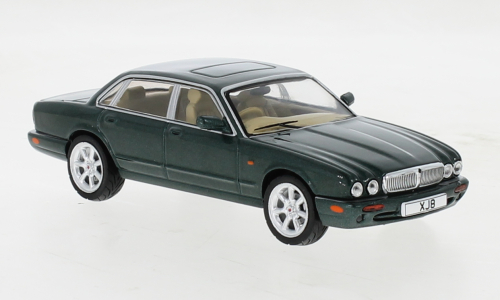 Ixo models : Jaguar XJ8 (X 308), metallic-dunkelgrün, RHD, 1998