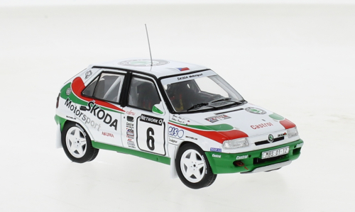 Ixo models : Skoda Felicia Kit Car, No.6, Rallye WM, RAC Rally, P.Sibera/P.Gross, 1996