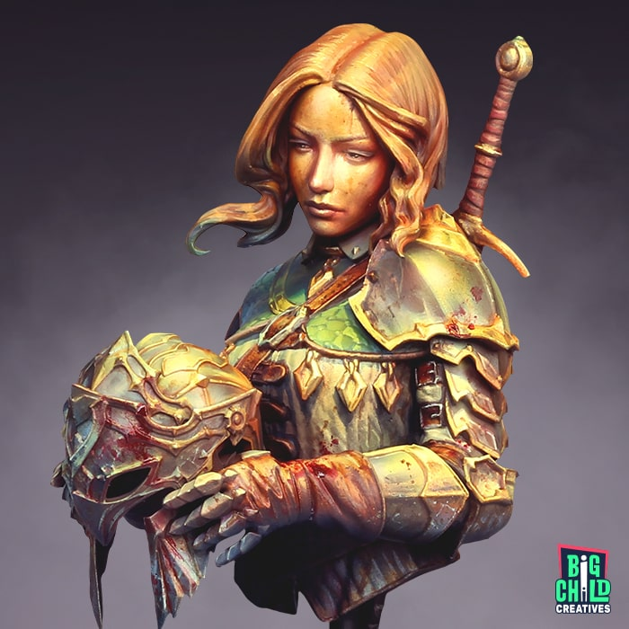 BigChild : Sieghield The Twilight Heiress │ Songs of War - Bust Series