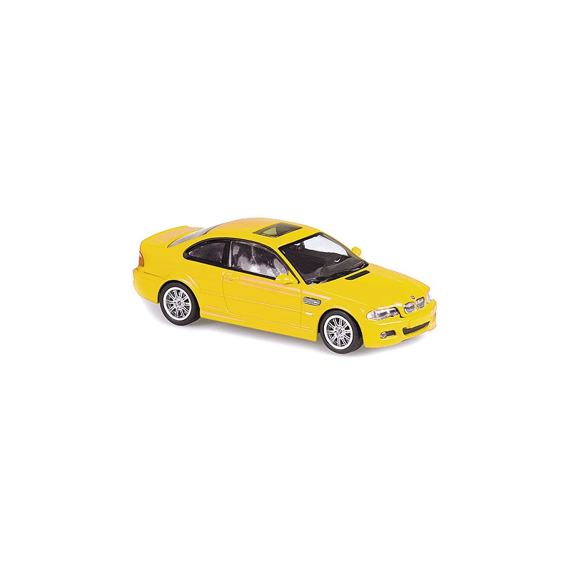 Maxichamps : BMW M3 Coupé (E46) Jaune 