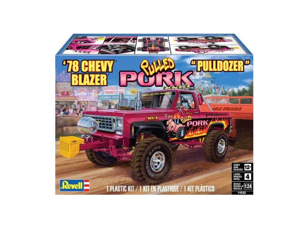 Revell : 1978 Chevy Blazer Pulldozer