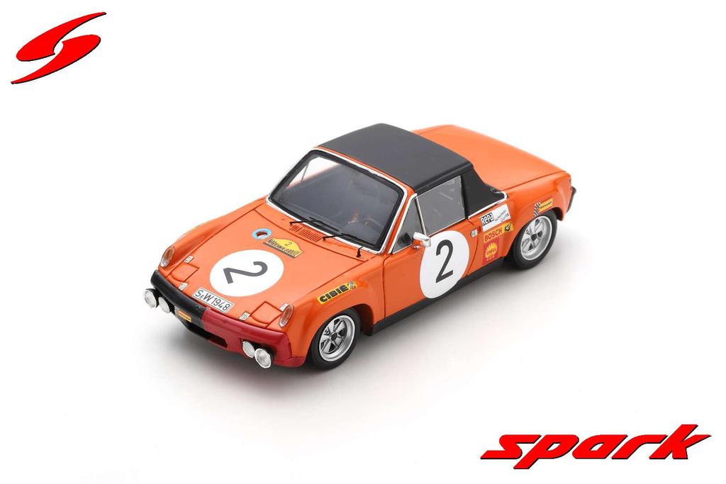 Spark : Porsche 914/6 #2 │ 3° Marathon de la Route 190 - C.Ballot-Léna / G.Steckkonig / N.Koob