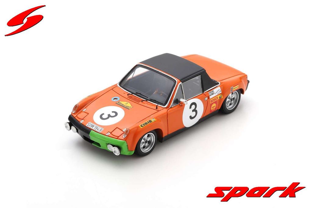 Spark : Porsche 914/6 #3 │ 2nd Marathon de la Route 190 - B.Waldegaard / A.Andersoon / G.Chasseuil