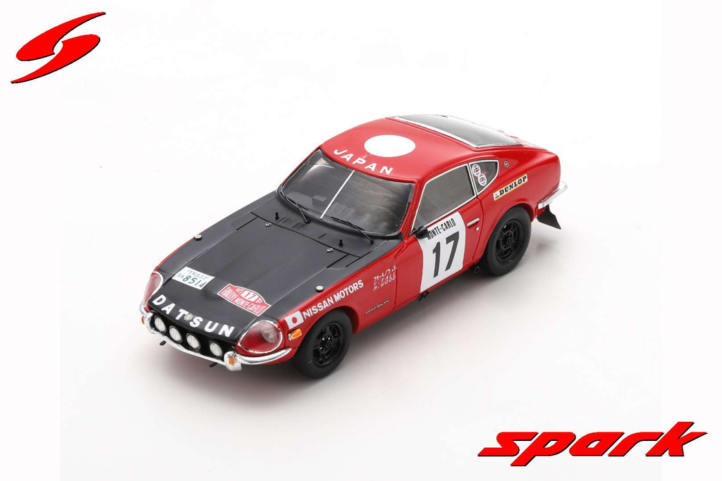 Spark : Datsun 240Z #17 │9th Rally Monte Carlo 1973 - T.Fall / M. Wood