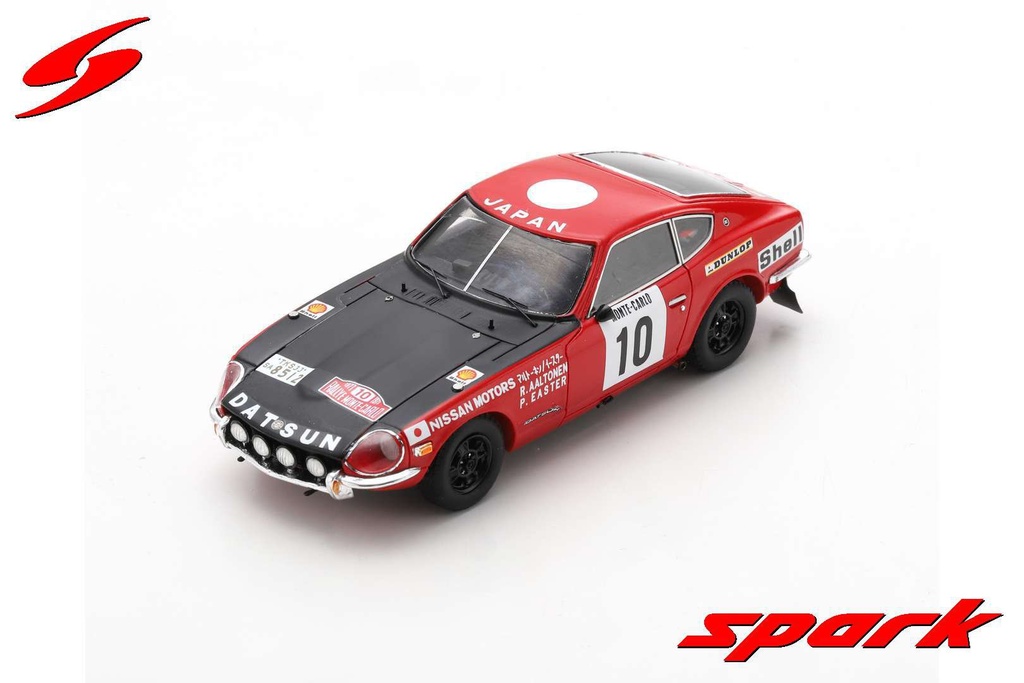 Datsun 240Z No.10 18th Monte Carlo 1973 R. Aaltonen - P. Easter