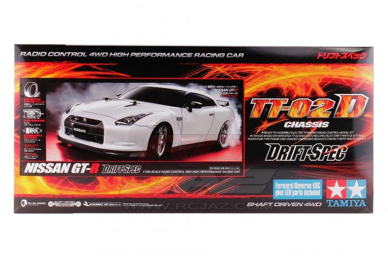 Tamiya : TT-02D │Nissan GT-R Drift Spec