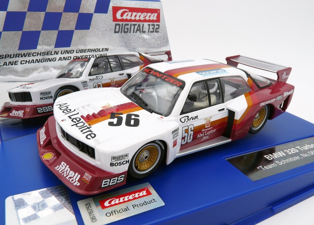 cARRERA / bmw 320 turbo schnitzer N°56 1980