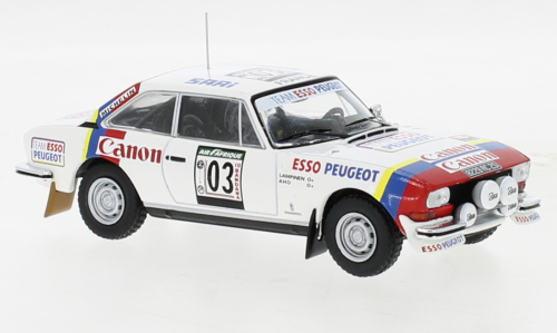 Ixo : Peugeot 504 Coupe V6 │#03 S.Lampinen A.Aho - Rallye Côte d'Ivoire 1978