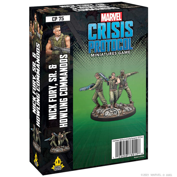 Marvel Crisis Protocol : NICK FURY, SR. & HOWLING COMMANDOS