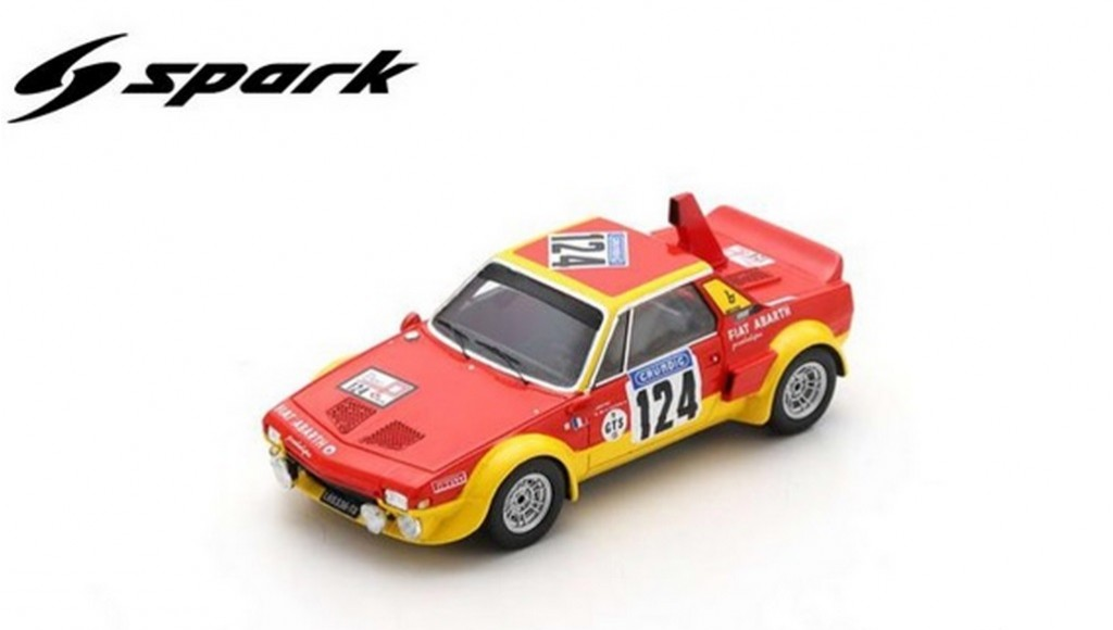 Fiat X 1/9 Abarth No.124 Tour de France Automobile 1974 Christine - M. de la Grandrive