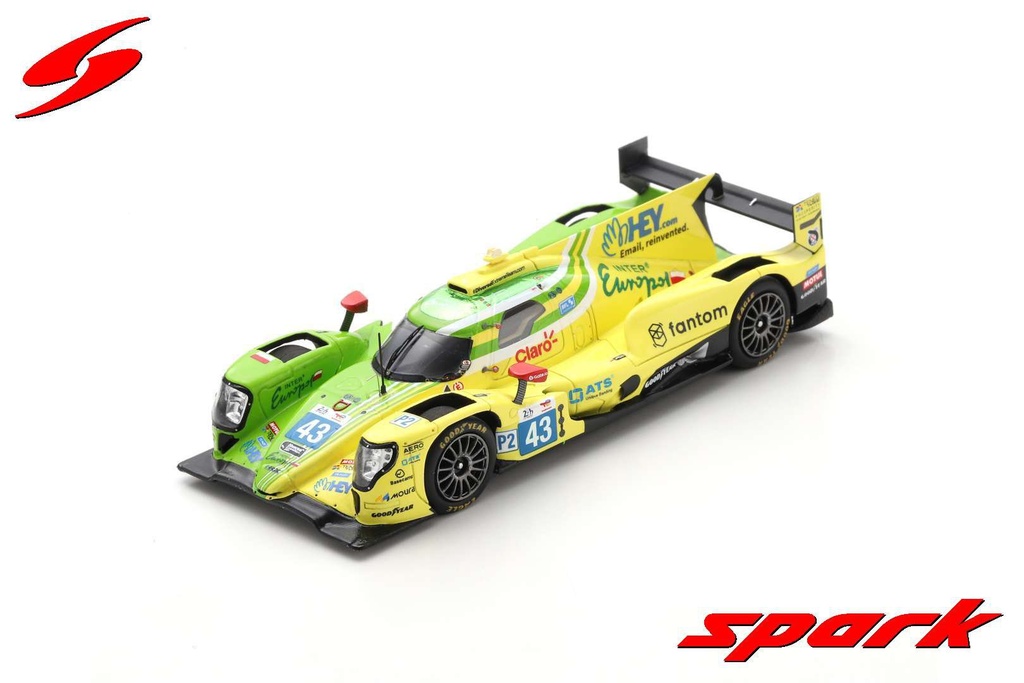 Oreca 07 - Gibson No.43 Inter Europol Competition 24H Le Mans 2022 D. Heinemeier-Hansson - F. Scherer - P. Fittipaldi