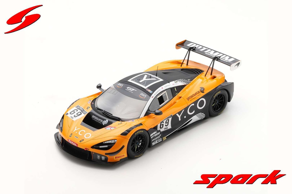 McLaren 720S GT3 No.69 Optimum Motorsport 24H Spa 2020 O. Wilkinson - J. Osborne - R. Bell 