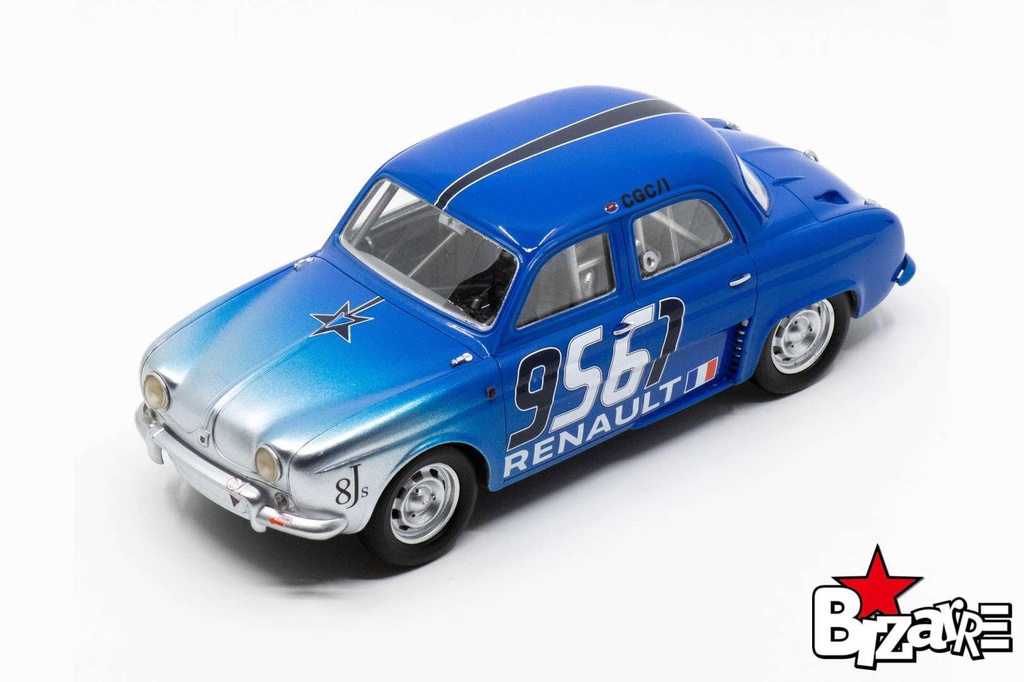 Renault Dauphine Record Bonneville 2016 Nicolas Prost avec vitrine