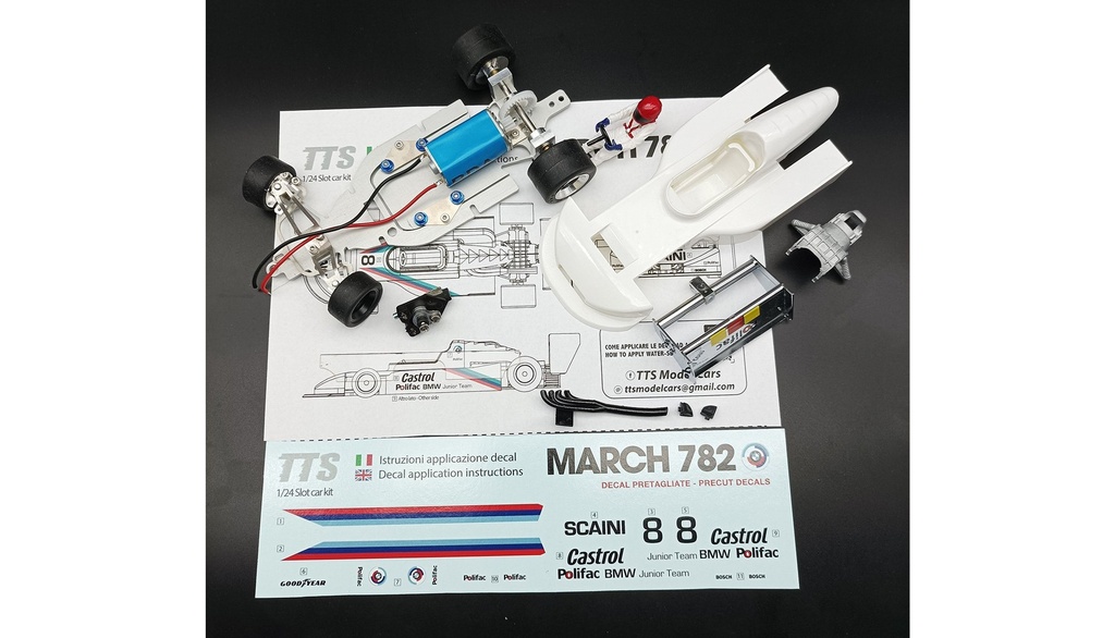 Brm : March 782 Formula 2 N°8 Kit